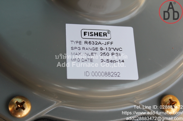Fisher Loc870 Type: R632A-JFF (6)
